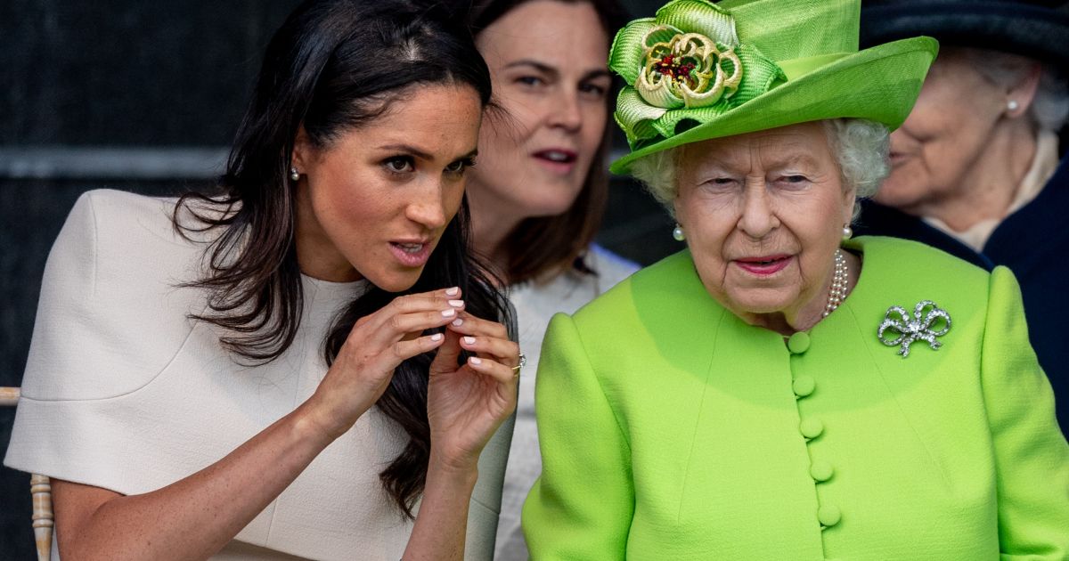 Meghan hercegné,erzsébet királynő