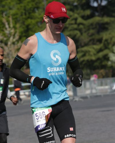 gusztos péter,suhanj,párizs maraton