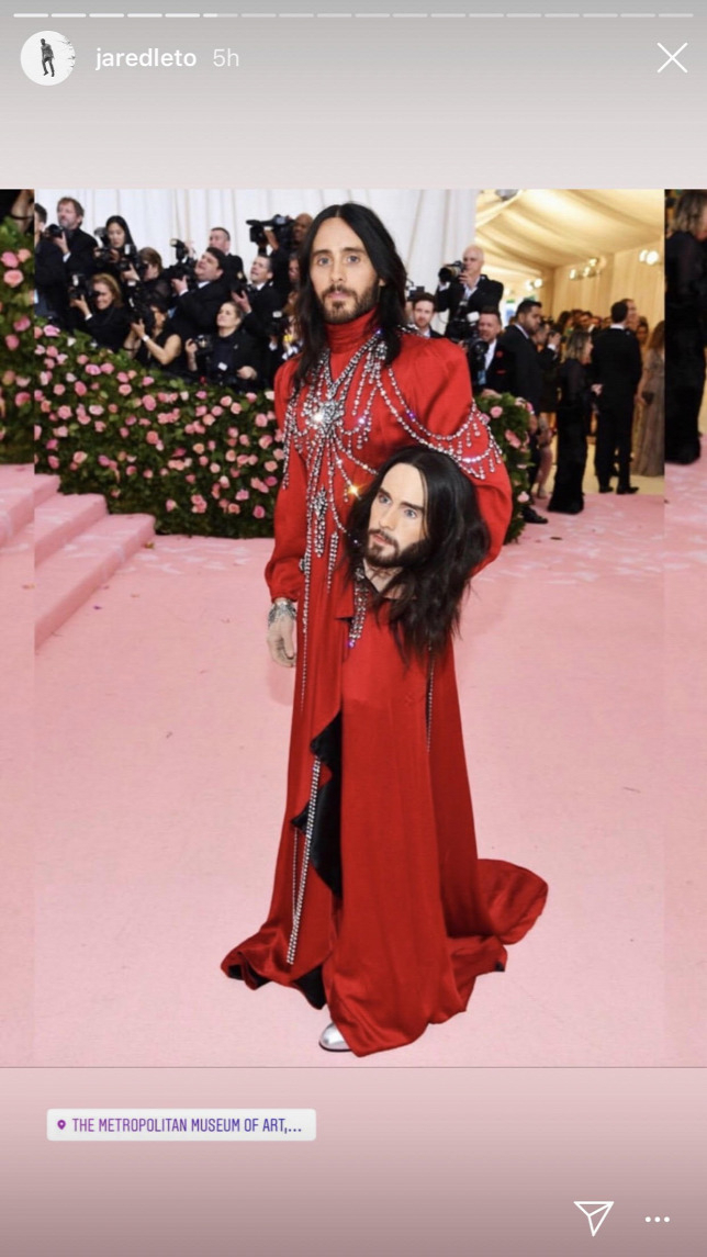 Jared Leto,Met-gála,.
