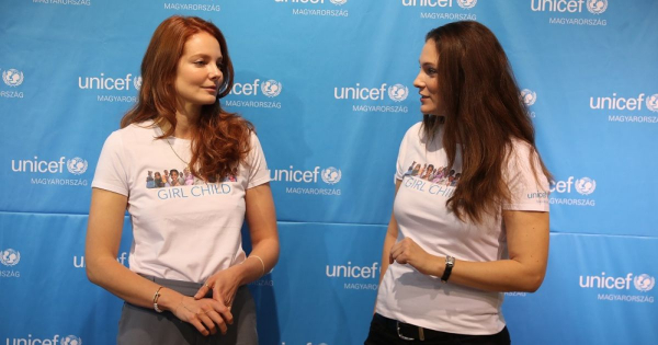 Borítókép: 6,6 milllió forintot gyűjtött az UNICEF-nek Mihalik Enikő gardróbvására
