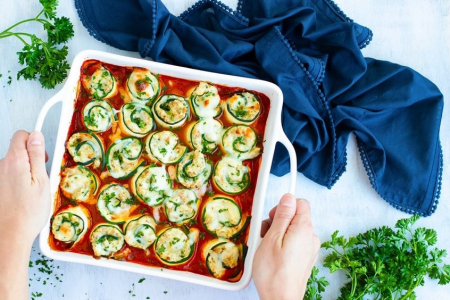 Borítókép: A cukkini lasagna sok-sok kalóriát spórol neked