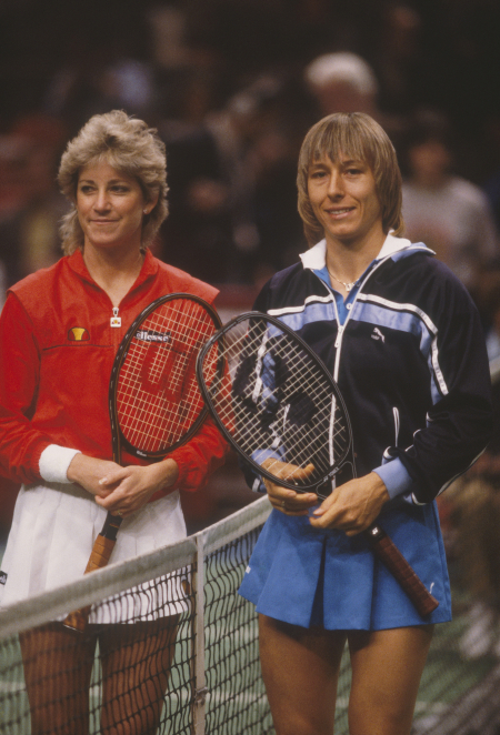 martina navratilova,chris evert