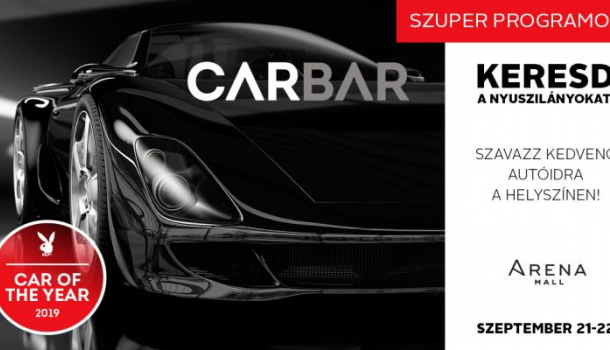 Borítókép: Szuper programok! Nyuszilányok! Verdák! CARBAR - gyere el!