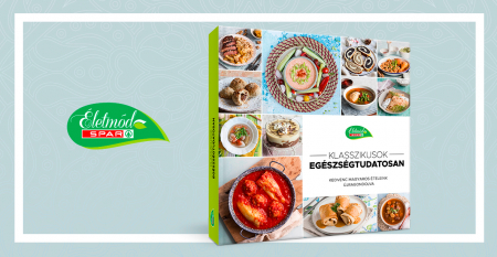Borítókép: A SPAR receptkönyvével megtudhatod, hogy készítsd el kedvenc ételeidet egészségesen