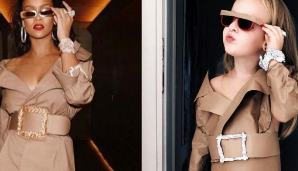 Borítókép: Hírességek gálaruháit varrja 4 éves lányára az anyuka