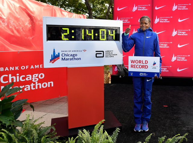 maraton,világcsúcs,Brigid Kosgei