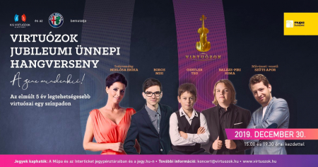 Borítókép: Virtuózok Jubileumi Ünnepi Hangverseny