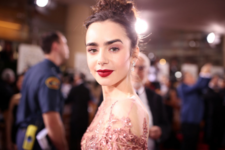 lily collins,szemöldök,szemöldökfestés