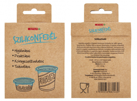 Borítókép: Többször használatos szilikonfedelek az INTERSPAR áruházakban