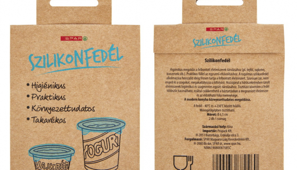 Borítókép: Többször használatos szilikonfedelek az INTERSPAR áruházakban