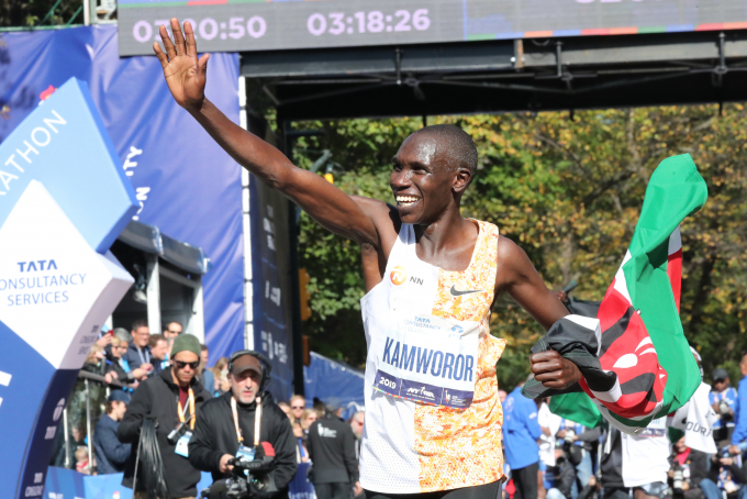 világcsúcs,félmaraton,Geoffrey Kamworor