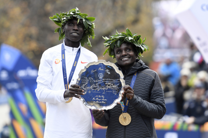 utcai futóversenyek,maraton,félmaraton,világcsúcsok,Joyciline Jepkosgei,New York Maraton