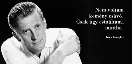 Borítókép: 103 évet élt, remek humora volt: idézetek Kirk Douglastől