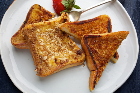 recept,french toast,bundás kenyér