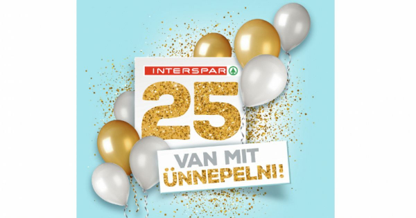 Borítókép: 25 éves sikertörténetét ünnepli az INTERSPAR Magyarországon