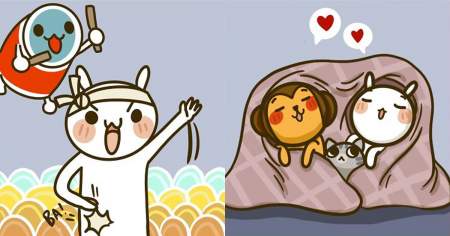 Borítókép: Egy grafikus megmutatja, hogyan tölti a karantént a férjével 