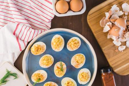 tojás,recept,húsvét,deviled eggs