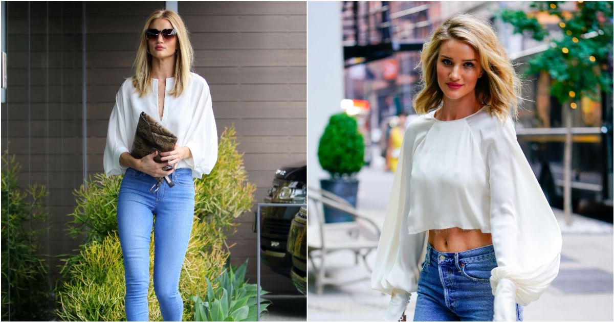 Rose Huntington-Whiteley fotói bizonyítják, hogy a házi karanténban is lehet divatosan öltözködni