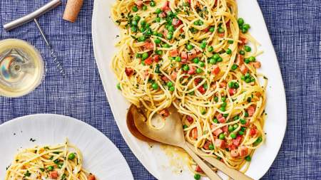 Borítókép: Gyors tésztaétel maradék húsvéti sonkából