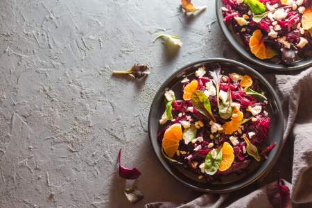 Borítókép: Narancsos-céklás immunerősítő saláta 5 perc alatt