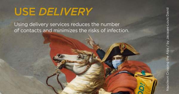 Borítókép: Klasszikus festményeket a járványra aktualizáltak egy kampányhoz