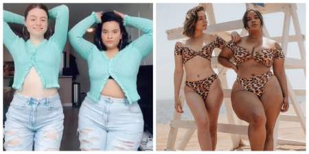 Borítókép: Két barátnő megmutatja, hogy néznek ki ugyanazok a ruhák különböző testalkatokon