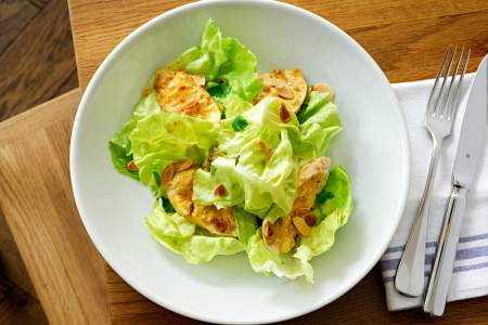 csirkés saláta,saláta csirkável,fogyókúra,diéta