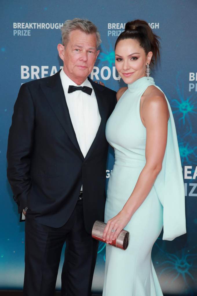 Katharine McPhee és férje, David Foster
