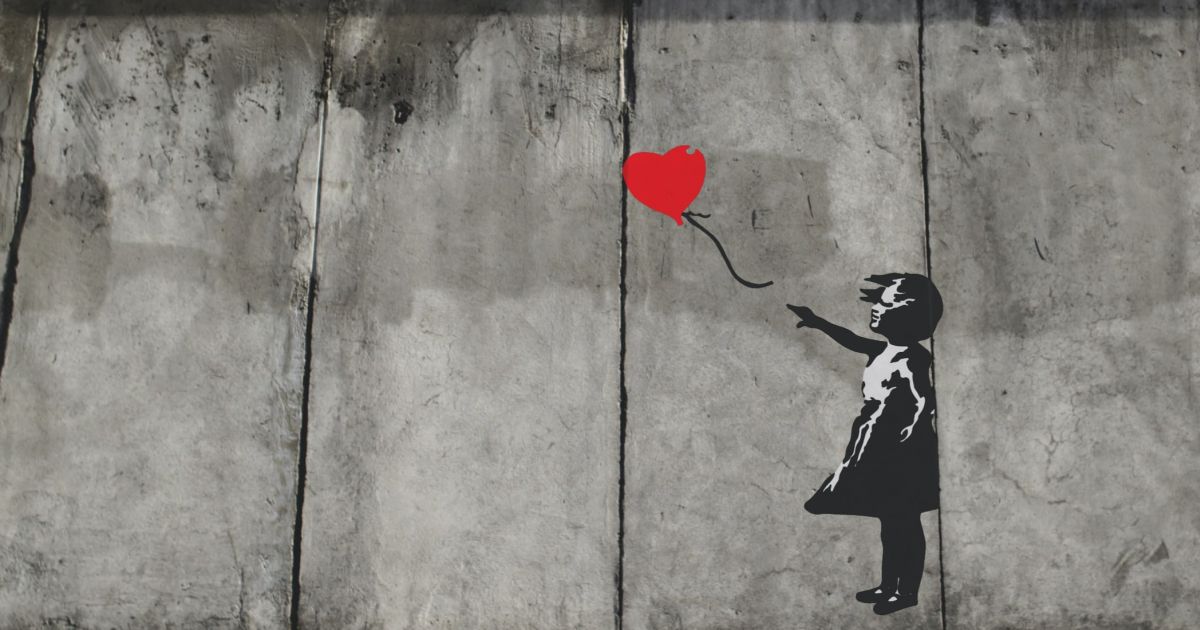 Banksy megható alkotással üzent a világnak