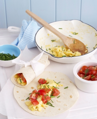 Borítókép: Rántottás burritó