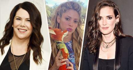 lauren graham, shakira, winona ryder