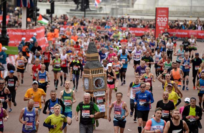 London Maraton, maraton, törölt verseny