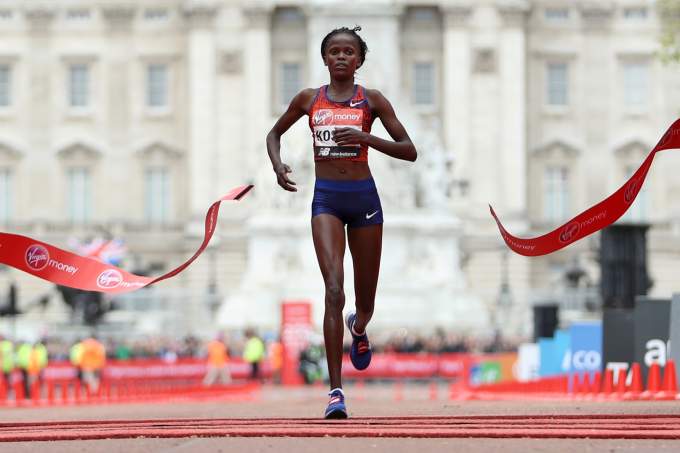 maraton, London Maraton, Brigid Kosgei