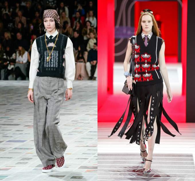 Többek közt a Dior és a Prada is újraálmodta a mellényeket, amik könnyedén simulnak bele napjaink trendjeibe!