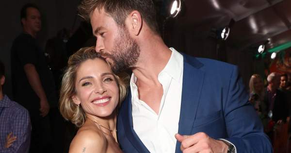 Intim képet osztott meg Chris Hemsworth-ről a felesége