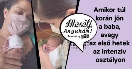 Borítókép: 1 kilós se volt a kisbabám, amikor a 26. héten a világra jött