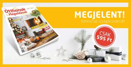 Borítókép: Ahol már karácsony van: megjelent az Otthonok&Megoldások magazin téli száma