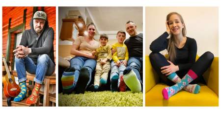 Borítókép: Hatvan ismert ember húz felemás zoknit a Down-szindróma világnapján