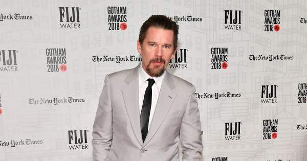 Borítókép:  Ethan Hawke megérkezett Budapestre, és szigetkörrel indította a hetet