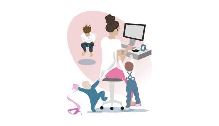 Borítókép: Egy (majdnem csak) elképzelt online állásinterjú egy 3 gyermekes édesanyával