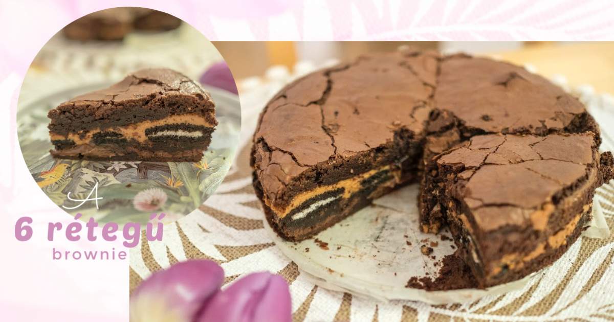 Kipróbáltam a TikTok 6 rétegű brownie-ját, és már nem is akarok többé másfajtát enni