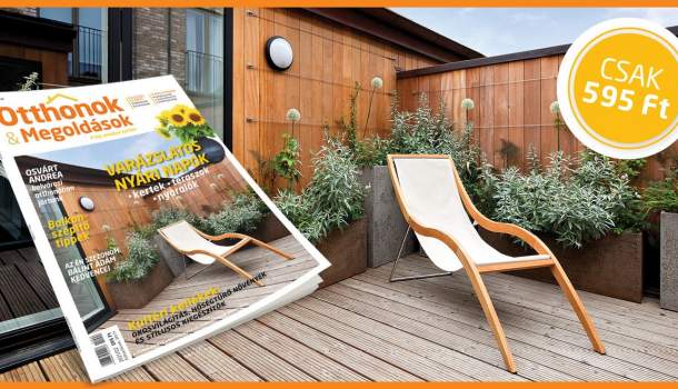Borítókép: Tedd teljessé a vakációt az Otthonok&Megoldások magazin varázslatos nyári számával!
