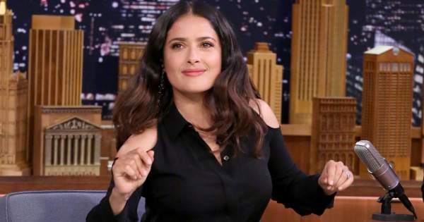 Borítókép: Ilyet sem látni minden nap! Salma Hayek dögös táncot lejtett Britney Spears slágerére