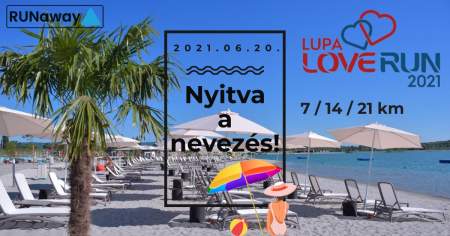 Borítókép: LUPA LOVE RUN június 20-án!