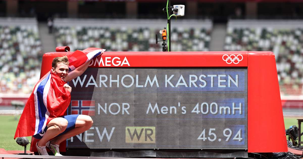 év atlétája, atlétika, gátfutás, Karlsten Warholm, világcsúcs,