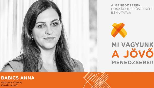 Borítókép: Mi vagyunk a Jövő Menedzserei! - Babics Anna interjúja