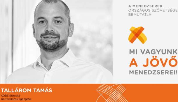 Borítókép: Mi vagyunk a Jövő Menedzserei! – Tallárom Tamás interjúja