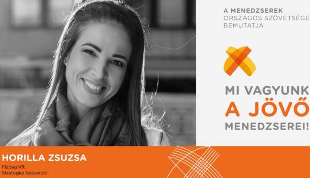 Borítókép: Mi vagyunk a Jövő Menedzserei! – Horilla Zsuzsa interjúja