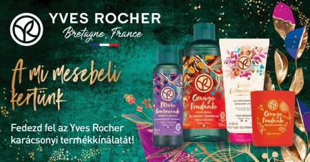Borítókép: Karácsonyi ajándékötletek az Yves Rocher kínálatából!