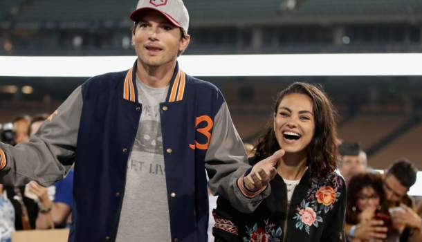 Borítókép: Édes kép! Nagyot nőttek Mila Kunis és Ashton Kutcher gyermekei